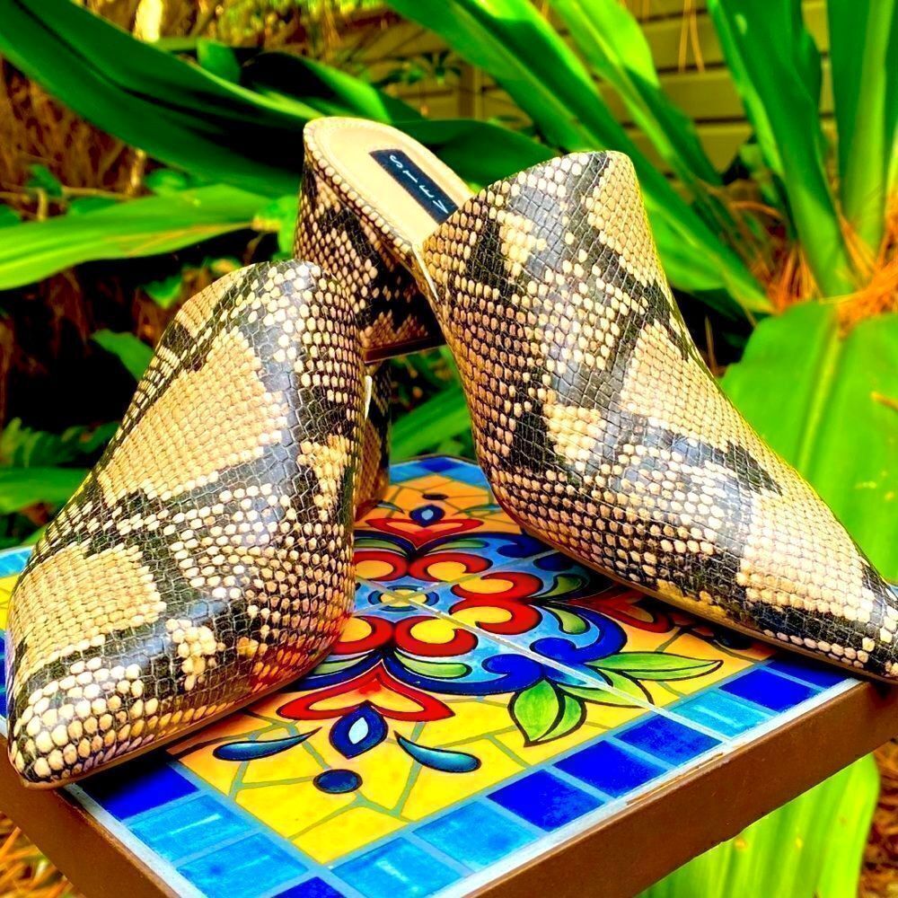 NEW STEVEN BY STEVE MADDEN SELMA PYTHON EMBOSSED … - image 12